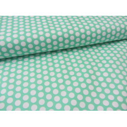 Baumwolle Fresh Dots - mint